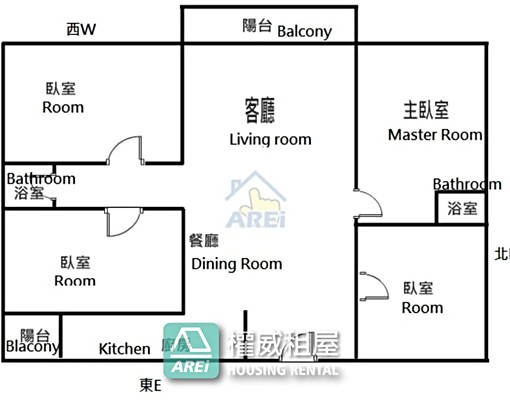 🌳森美術採光美景正四房平車權威 - Image 3