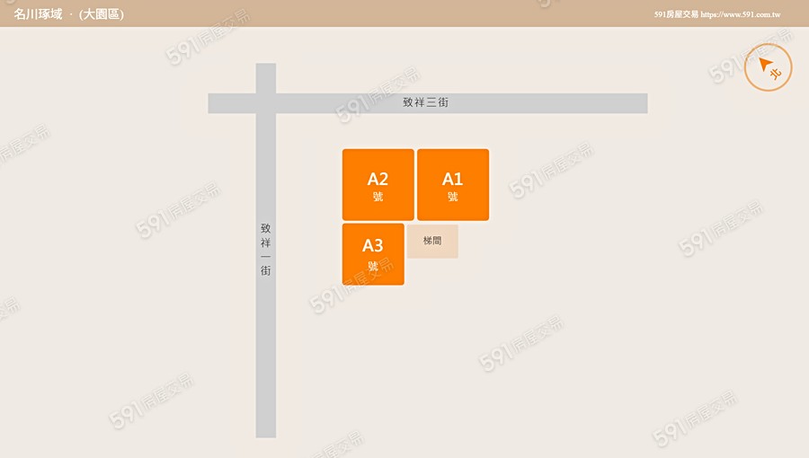 名川琢域平面圖