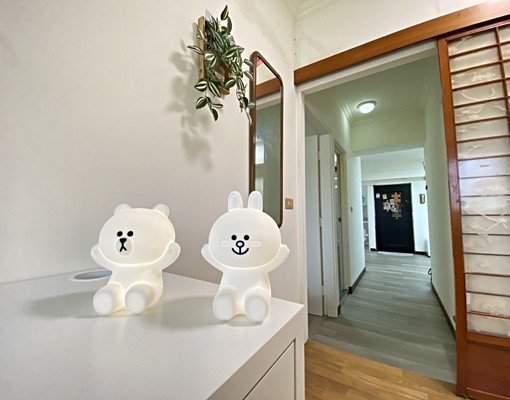 可雙租補💘全新質感裝潢_電梯三房💘近水湳、捷運站 - Image 14