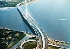淡江大橋將完工 制霸海景首席地標「寬玥」