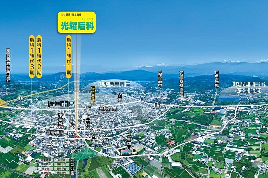 基地座落后里市區