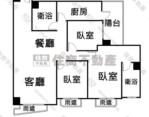 近景安捷運站/知名社區/景安之丘電梯3房 - Image 16