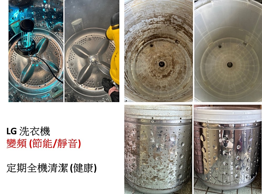 定期清潔洗衣機