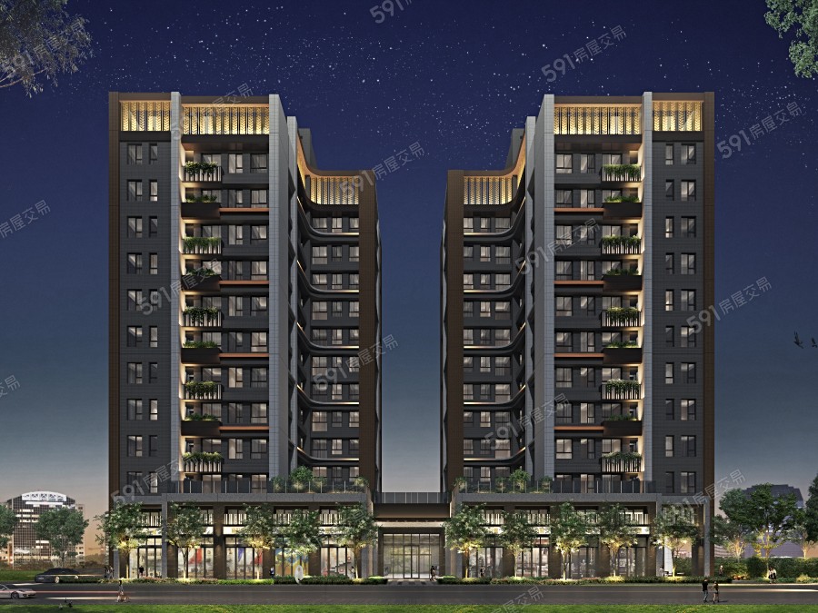 富旺W行館示意圖