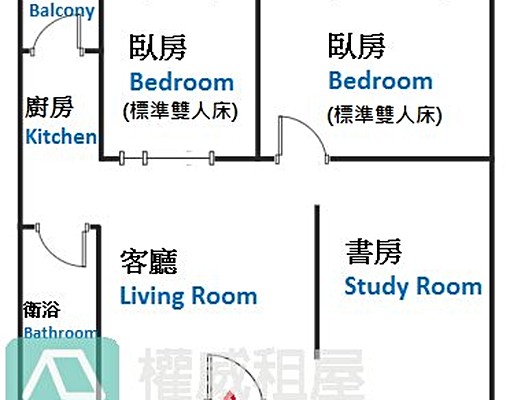 🚊🤩高雄車站MRT星帝標獨特緻美景觀3房權威 - Image 3