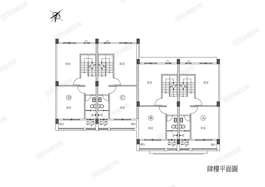 森華樂居Ⅰ平面圖