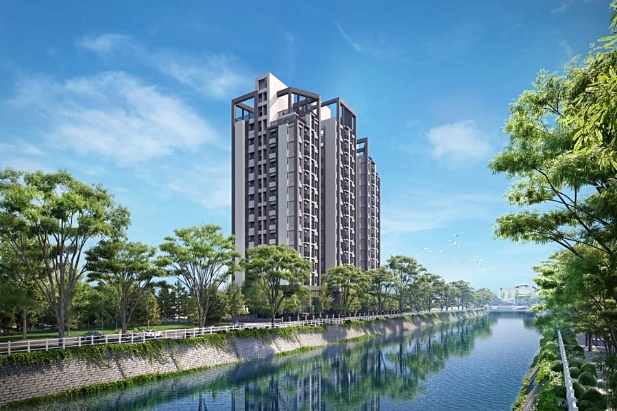 綠色水岸首排,為市場罕見