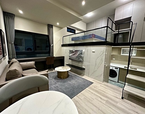 逢甲全新精裝樓中樓✨室內機車位✨小廚房✨可租補✨多間可選 - Image 2