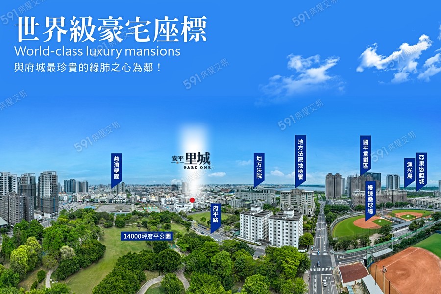 安平里城交通圖