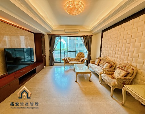 🌾七期質感裝潢大坪數4房含平車管♥可報稅設籍租補♥外商首選 - Image 2