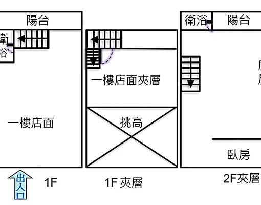 出租關新商圈雲崗便宜稀有邊間裝潢燙金店面 - Image 10