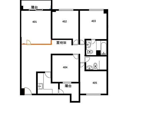 麗寶國際館分租雅房 - Image 5
