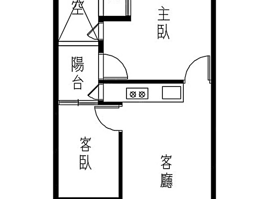樂菲莊園~十四張央北商圈~景觀採光大2房~可租補有平面車位~ - Image 11