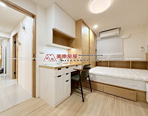美樂*科技大樓*大安精裝平面三房*雙衛浴衣帽間有陽台*日間管 - Image 5