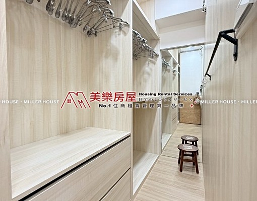 美樂*科技大樓*大安精裝平面三房*雙衛浴衣帽間有陽台*日間管 - Image 11