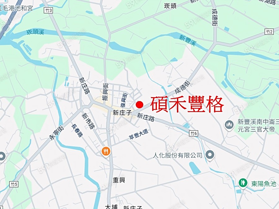 碩禾豐格交通圖