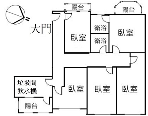😊清大商圈光復國宅高樓層五房合租 - Image 15