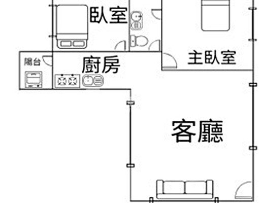 租-文山特區青年商圈巨星大樓面公園兩房 - Image 12