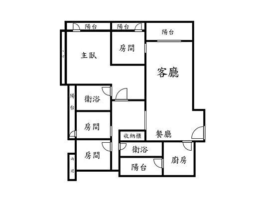 楊楊推薦★【租】安平新悅城三面採光四房平車 - Image 15