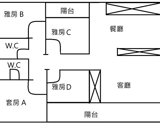 新崛江健身公寓Sharedhouse分租套房/尋找室友 - Image 11