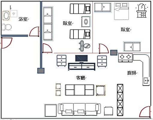 ※【免仲可租補】近巨蛋、虎頭山※大2房~生活機能便利佳~ - Image 8