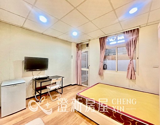 💎獨立陽台洗衣機~台電計費~電梯套房~木質地板~文青風~ - Image 1