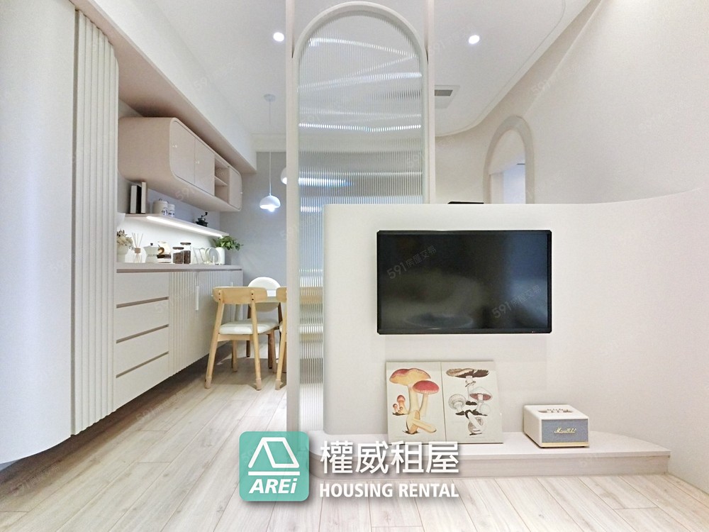 🚊高鐵棧|日系奶油風景觀2房可租補權威 - Image 1