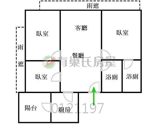 蔚藍的海洋都心NO.1全配三房 - Image 15