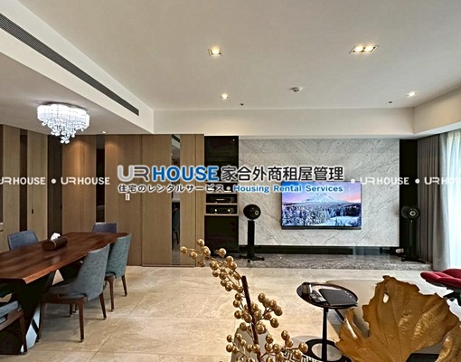 內湖AIT最美一層一戶綠意綠景✨絕美裝潢⁕泳池健身房 - Image 2