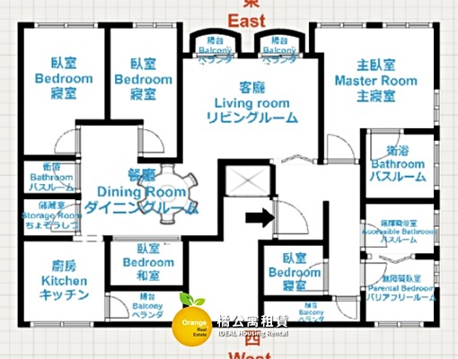🍊獅甲皇家DC一層一戶稀有無障礙設計大六房附平車 - Image 3