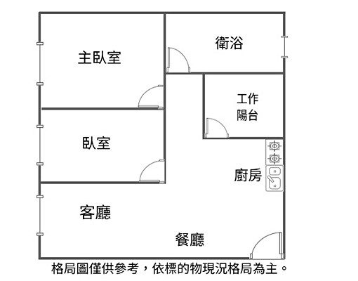 楠加州║加工區機能佳美兩房║家俱電齊全 - Image 13