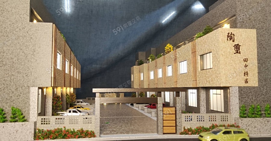 陶璽田中特區示意圖