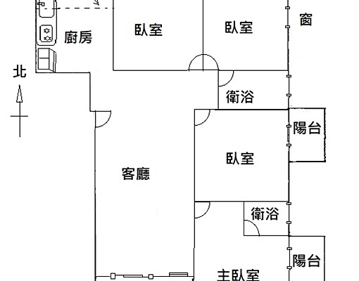 間間有冷氣大4房室內39坪🉑️租補🉑️可開伙✨勤美模範 - 591租屋網 - Image 14