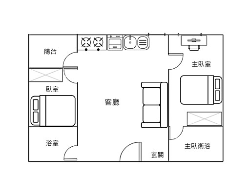 ㊣巨蛋旁★清新裝潢☆兩房兩衛★平面車位★【可租補】拎包入住! - Image 15