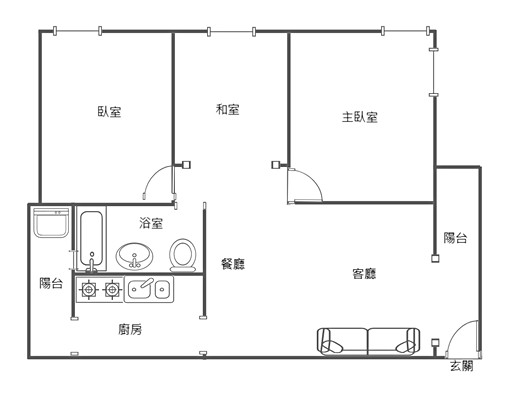 租大順好市多對面|2+1房|邊間整新大樓|採光通風良好 - Image 13