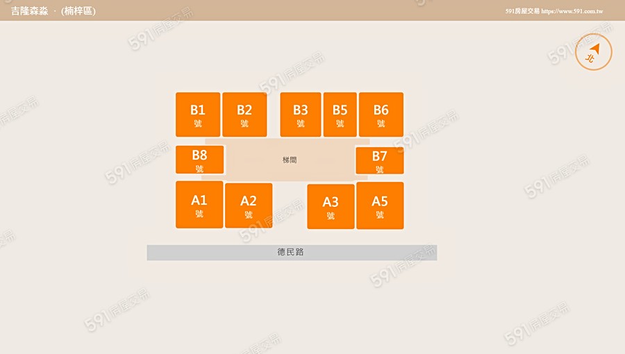 吉隆森淼平面圖