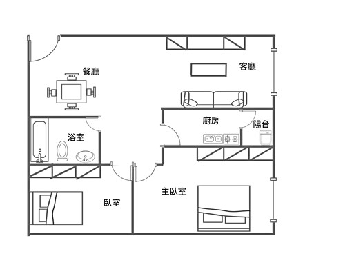 近義山站悅境2房含車管可租補入戶籍 - Image 11