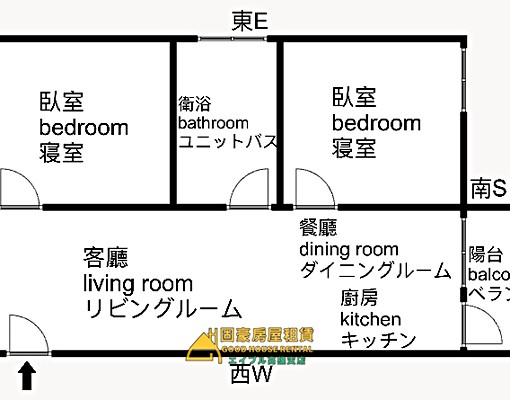 固豪👍巨蛋阿曼W雅緻舒適2房車位 - Image 3