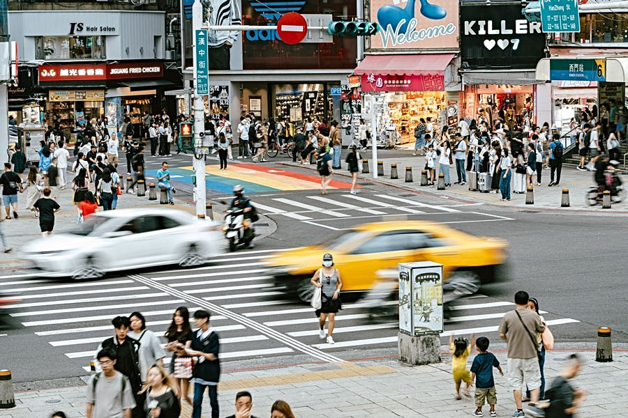 西門町商圈實景拍攝