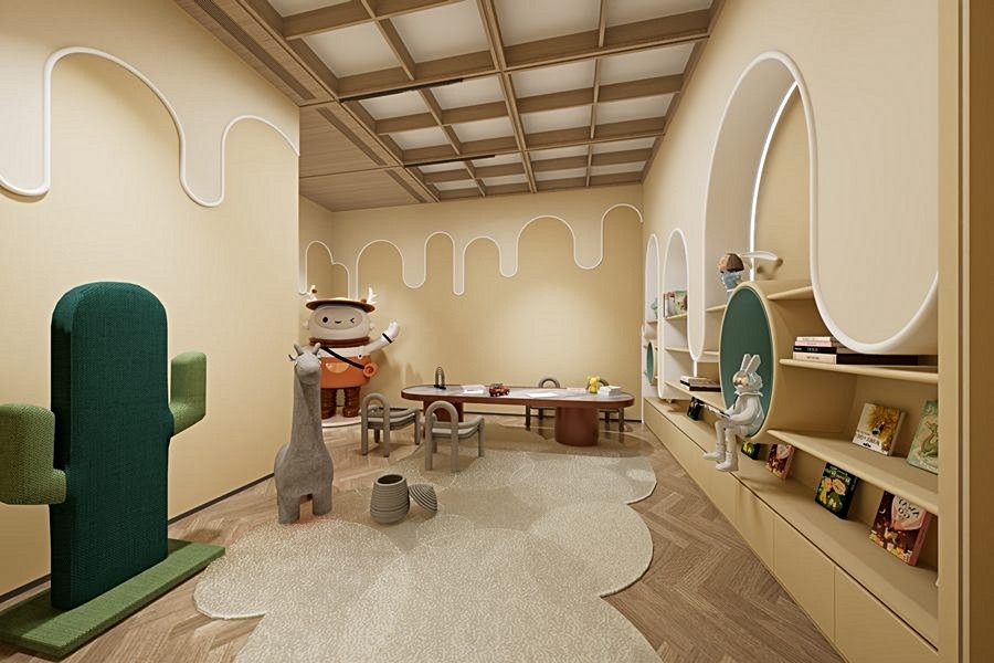 兒童遊戲室3D示意圖