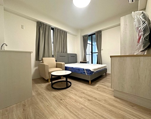 水湳/木地板套房/大陽台獨洗曬/可租補 - Image 3