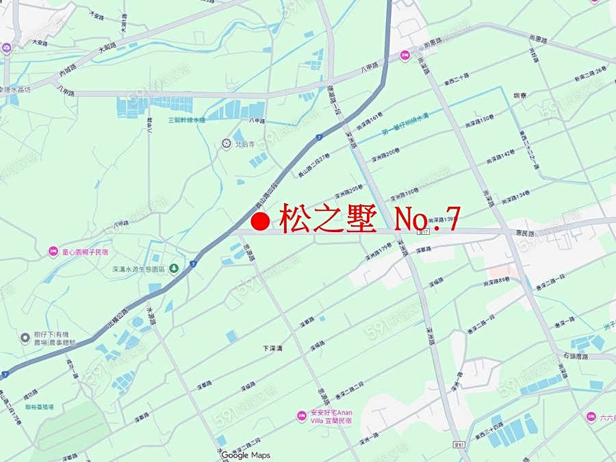 松之墅 No.7交通圖