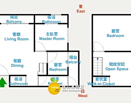 🍊岡山雙子星現代時尚3房 - Image 3