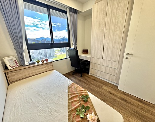 精裝系統櫃3改2🔥可租補入籍🔥雙平車🔥總站敦富 - Image 10