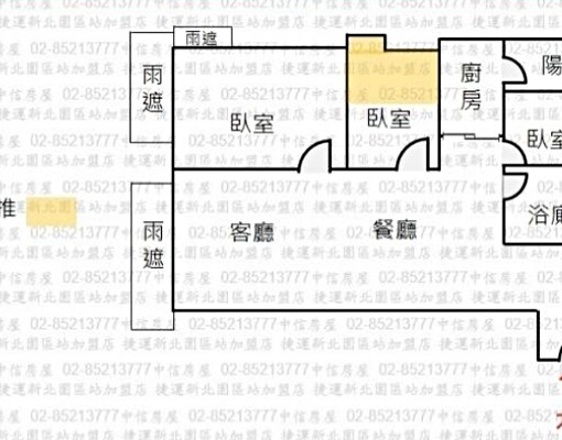 推薦美社區伯爵花園❤3房平面汽車位❤重劃區洲子洋生活圈 - Image 15