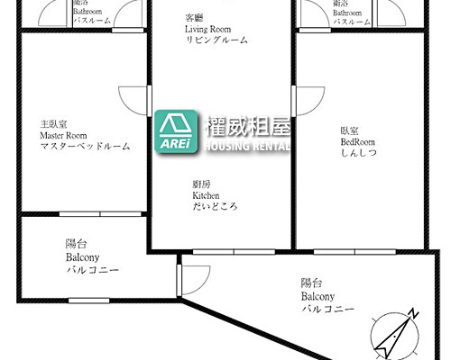 高鐵站|仁發和|超質感大樓|全新未住極簡風兩房 - Image 3