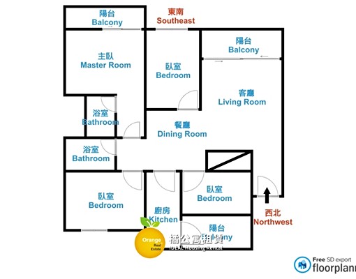 🍊C12龍華國小生活皇家景觀高樓四房附平車 - 591租屋網 - Image 2