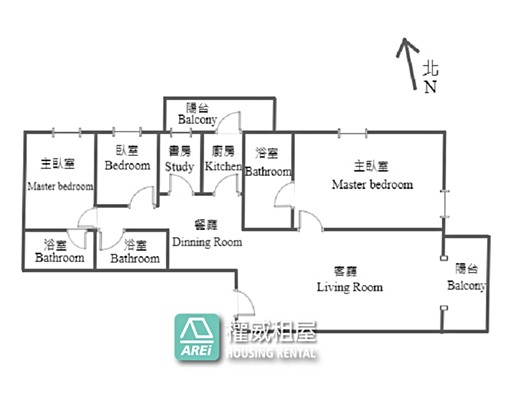 👑國王傳奇2泳池高樓美景高檔雙主臥雙平車權威 - 591租屋網 - Image 3