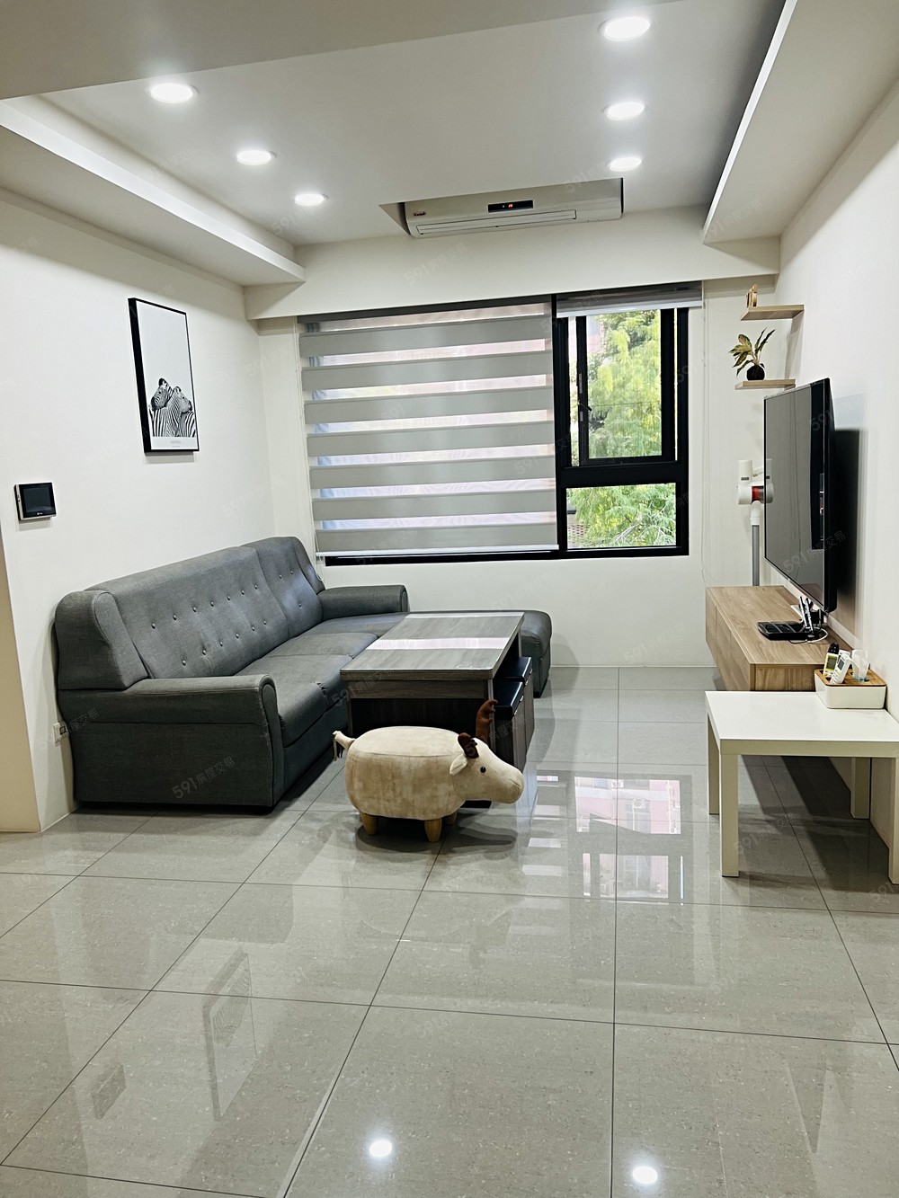 回家一進門即有樹影放鬆心情