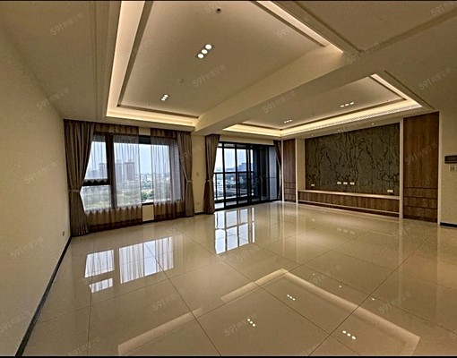 青埔大坪數雙陽台景觀宅|全室系統櫃裝修|含管三房車 - Image 1